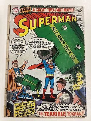Buy Superman #182 1st Silver Age Appearance Toyman! DC Comics 1966 VG/G Hot Key!! • 17.39£