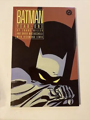 Buy Batman Year One (1988) TPB 1st Print Batman 404-407 Frank Miller Mazzucchelli NM • 11.85£
