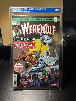 Buy WEREWOLF BY NIGHT #33 Soft Slabbed FACSIMILE Edition NM Marvel Comics 2023 • 11.86£