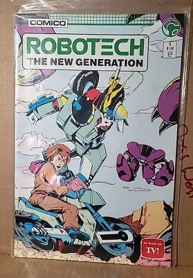 Buy Robotech The New Generation #1 NM Comico C118 Comic Book Macross (#2 Of 2) • 8.39£