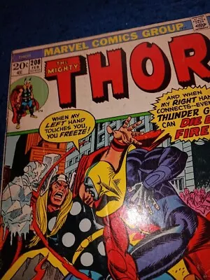 Buy The Mighty Thor  #208   1972 • 8.84£
