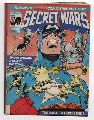 Buy 1984 Marvel Super Heroes Secret Wars #7 1st Appearance Spider-woman Key Rare Uk • 55.33£
