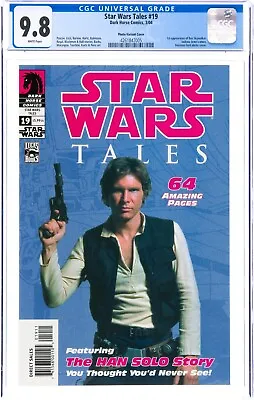 Buy 🔥 STAR WARS TALES #19 CGC 9.8 1st Appearance Of Ben Skywalker HAN SOLO VARIANT • 157.27£