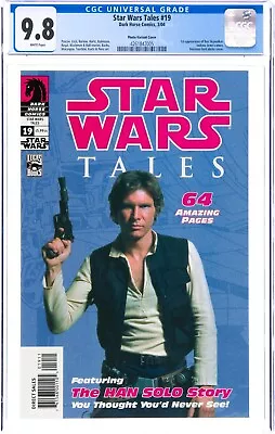 Buy STAR WARS TALES #19 CGC 9.8 1st Appearance Of Ben Skywalker HAN SOLO VARIANT • 193.61£