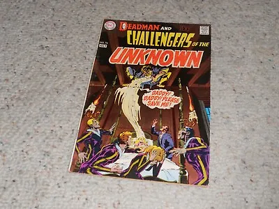 Buy 1970 Challengers Of The Unknown DC Comic Book #74 - TO CALL A DEADMAN-Nice Copy! • 6.43£
