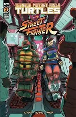 Buy Teenage Mutant Ninja Turtles / Street Fighter #3 - IDW - 2023 - Cover A • 3.95£