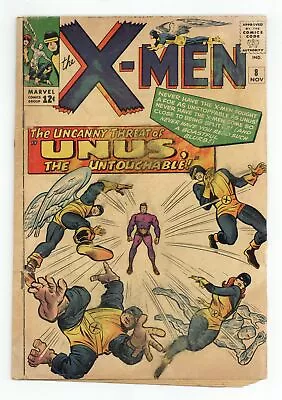 Buy Uncanny X-Men #8 FR/GD 1.5 1964 • 75.60£