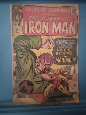 Buy Tales Of Suspense #55  Mandarin Appearance Marvel Comics 1964 • 28.15£