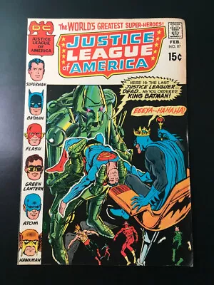 Buy Justice League Of America #87 (DC Comics 1971) Bronze Age VG/F • 5.56£