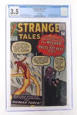 Buy Strange Tales #110 - Marvel 1963 CGC 3.5 1st App Of Doctor Strange UK Variant • 1,158.50£