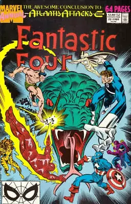 Buy Fantastic Four Annual #22 - Marvel Comics - 1989 • 3.95£