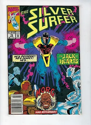 Buy SILVER SURFER Vol.3 # 78 (Jack Of Hearts App. MAR 1993) VF • 4.95£