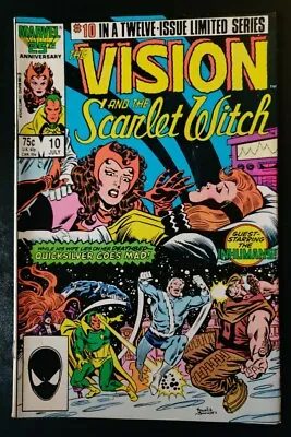 Buy Marvel Comics - Vision & The Scarlet Witch #10 (of 12) - 1985 - Wandavision • 11.99£