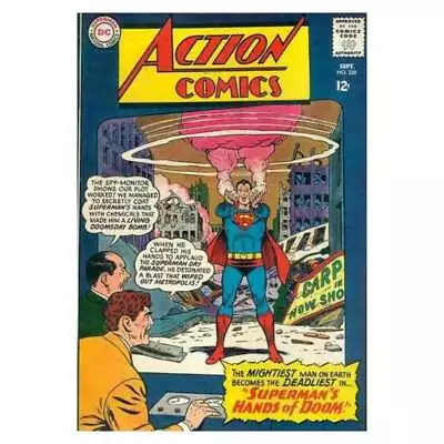 Buy Action Comics (1938 Series) #328 In Very Good Minus Condition. DC Comics [g. • 10.05£