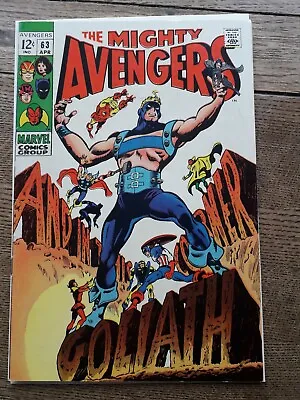 Buy Avengers Vol 1 #63 VFN/NM • 100£
