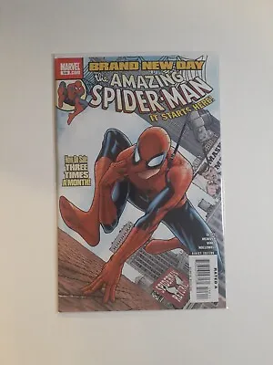 Buy Marvel Amazing Spider-Man #546 (2008) 1st Full App Of Mr. Negative; 1st App Of • 6.31£