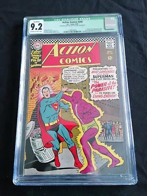 Buy Action Comics #340 - August 1966 - DC Comics - CGC 9.2 - Superman • 269.38£