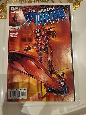 Buy Amazing Spider-Man #431 - Marvel 1998 - 1st Cvr App Carnage Cosmic • 37.99£