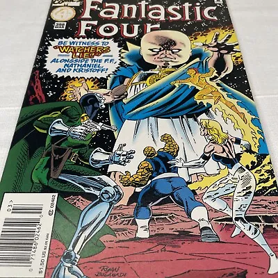 Buy Fantastic Four #398 NEWSSTAND (1995) Dr. Doom Cover DeFalco Watcher Mid Grade • 2.83£