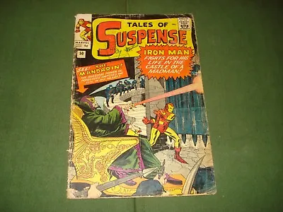 Buy Tales Of Suspense #50 United Kingdom Edition, 9d, 1964, 1st Mandarin V. Iron Man • 174.78£