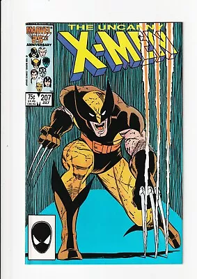 Buy Uncanny X-Men #207 1986 Marvel CLASSIC Wolverine John Romita Jr Cover NM/MT 9.8 • 55.96£