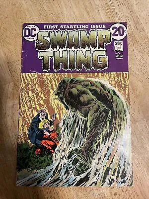 Buy Swamp Thing #1 DC 1972 First Series, Wrightson Art • 179.92£