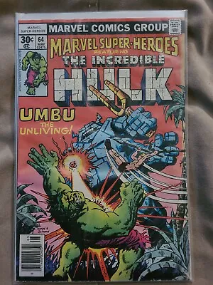 Buy Marvel Super Heroes 64. Featuring The Incredible Hulk -Umbu The Unliving • 8.20£