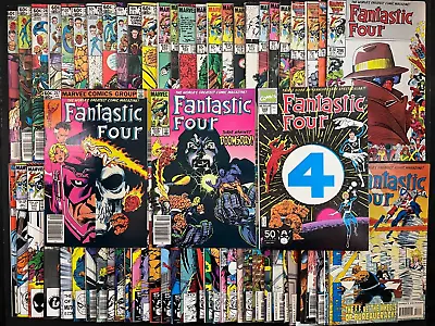 Buy Fantastic Four HUGE Comic Lot (64 Issues!) Marvel KEYS 257 258 Doctor Doom • 236.94£