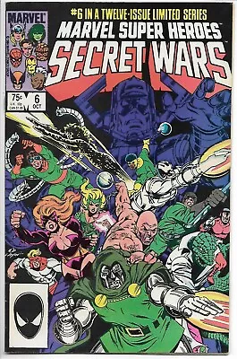 Buy Marvel Super Heroes Secret Wars #6 Classic Villains Zeck Cover Marvel 1984 VF • 8£