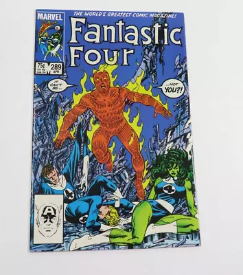 Buy Fantastic Four #289 NM WP  Marvel 1986 Annihilus Reborn Nick Fury John Byrne Art • 5.54£