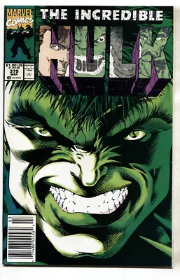 Buy INCREDIBLE HULK #379-comic Book-Marvel-newsstand • 19.03£