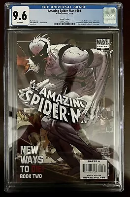 Buy Amazing Spider-Man #569 CGC 9.6 2ND PRINT VARIANT 1st Anti-Venom 2008 • 415.69£