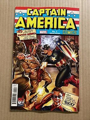 Buy Captain America Anniversary Tribute #1 Brooks Variant Marvel Comics (2021) • 15.98£