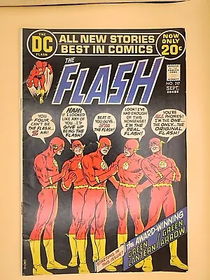 Buy The Flash DC Comics 1972 Vol 23 No. 217 Green Lantern Green Arrow Backup Story  • 23.28£