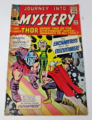 Buy Journey Into Mystery #103 1964 [GD] 1st Enchantress, 1st Skurge Low Grade • 144.76£