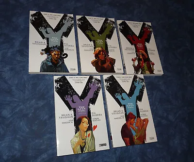 Buy Y The Last Man 1-5 Deluxe Trade Paperback Editions Graphic Novels • 47£