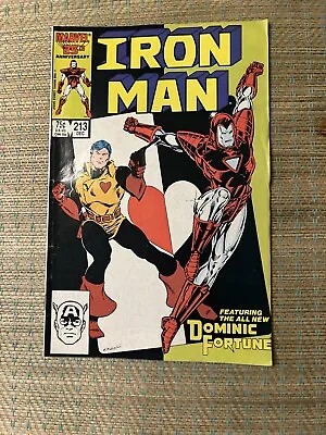 Buy Iron Man #213 • 3.96£