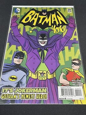 Buy Batman '66 #20 April 2015 It's Jokerman DC Comics Comic Book BAGGED BOARDED • 5.59£