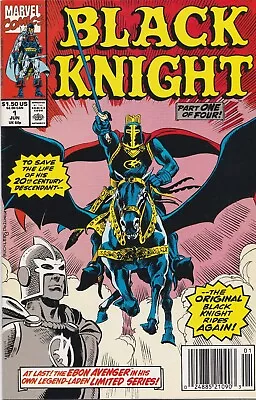 Buy Black Knight #1 June 1990 NM- 9.2 First Solo Series Featuring Black Knight • 39.99£