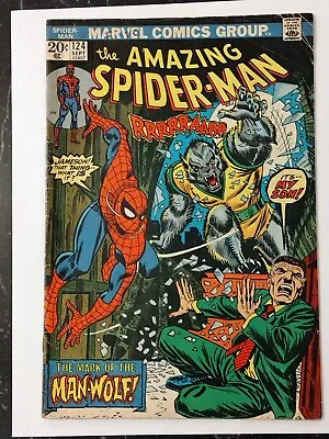 Buy Amazing Spider-Man #124  5.0  1st App Man Wolf (John Jameson) 6-19 Date HOT🔥KEY • 55.41£