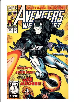 Buy Avengers West Coast #94 1st Rhodey War Machine 1993 Marvel Comics VF/NM • 31.97£