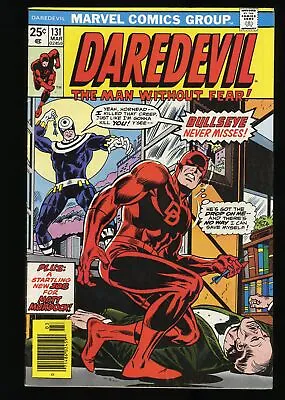 Buy Daredevil #131 FN+ 6.5 1st Appearance Bullseye And Origin! Marvel 1976 • 161.48£