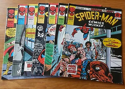 Buy Marvel Comics UK Spider-man #135 #136 #137 #138 #139 #140 #141 Original 1975 • 3.25£