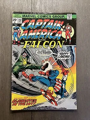 Buy Captain America #192 Falcon 1st App. Karla Sofen Marvel Comics Dec. 1975 • 9.46£