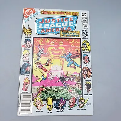 Buy Justice League Of America Vol 23 #208 Crisis On Earth Prime Book Three Newsstand • 11.87£