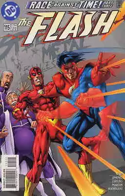 Buy Flash (2nd Series) #115 FN; DC | Mark Waid Race Against Time 3 - We Combine Ship • 2.96£
