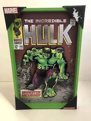 Buy The Incredible Hulk #103 Pop Out Canvas Wall Art ComicWalls 17”x11” Marvel • 15.89£
