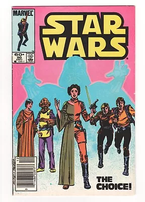 Buy Star Wars #90 Marvel Comics 1984 VF Newsstand • 19.86£