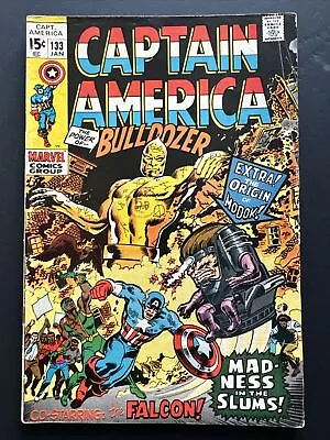 Buy CAPTAIN AMERICA #133 Silver Age Marvel Comics 1971 • 15£