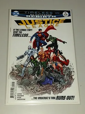Buy Justice League #15 Nm (9.4 Or Better) Dc Universe Rebirth Superman April 2017 • 3.64£